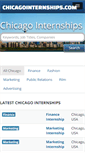 Mobile Screenshot of chicagointernships.com
